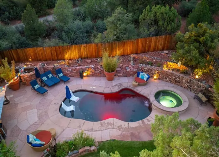 4br Retreat With Grotto Style Pool And Hot Tub Holiday home Sedona